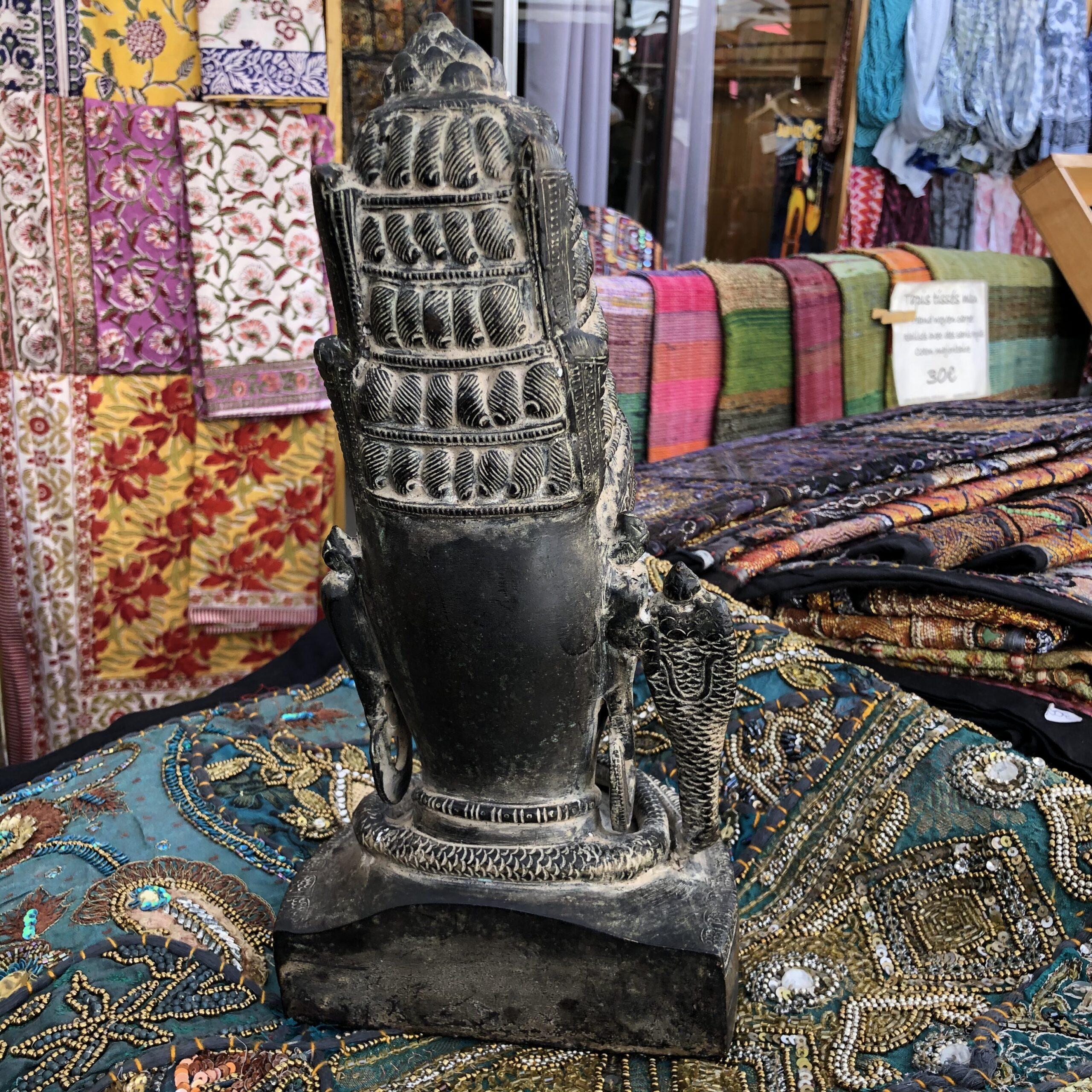 statue buste laiton shiva