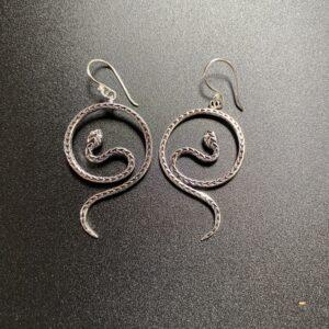 boucle oreilles plaqué argent 12