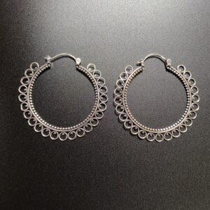 boucle oreilles plaqué argent 2