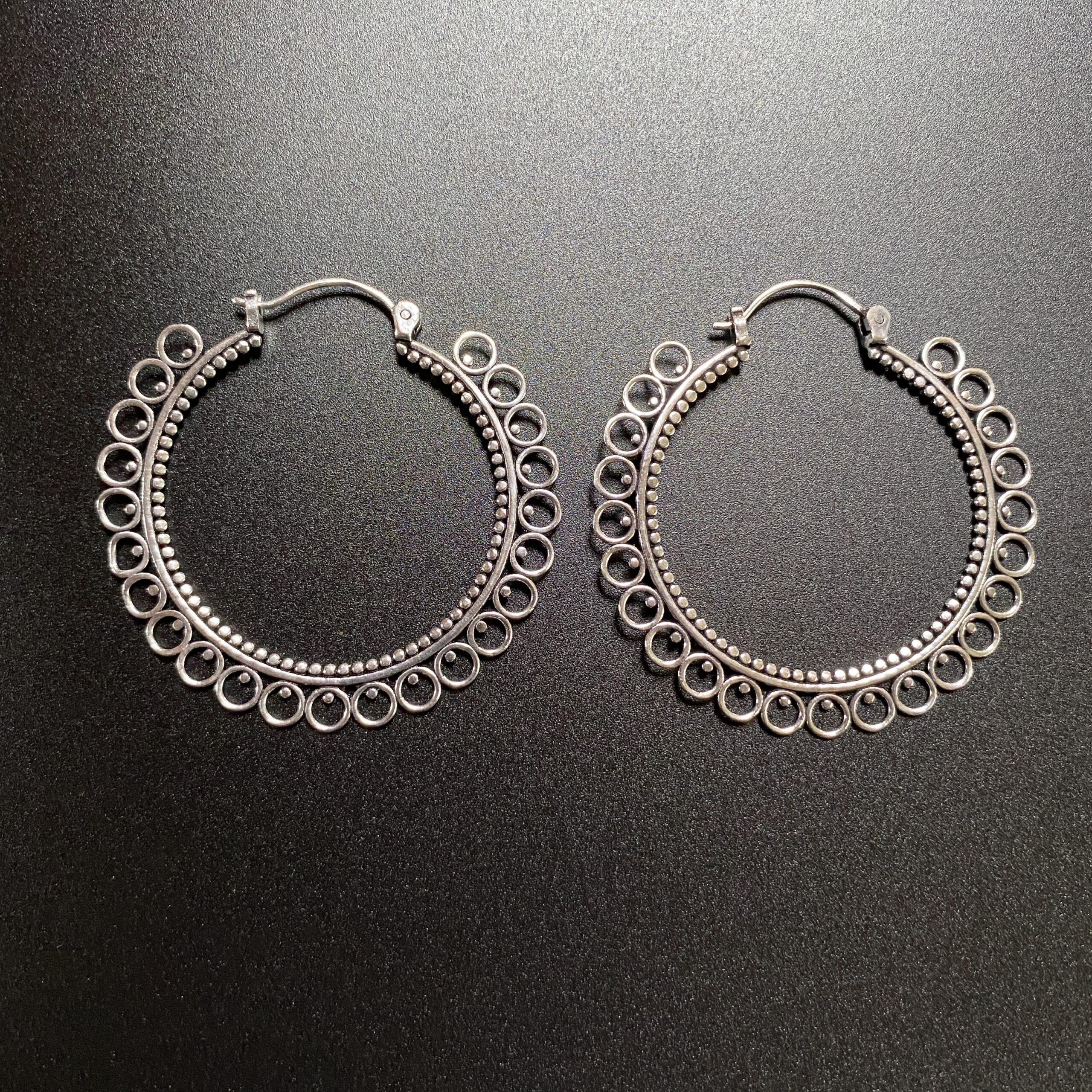 boucle oreilles plaqué argent 2