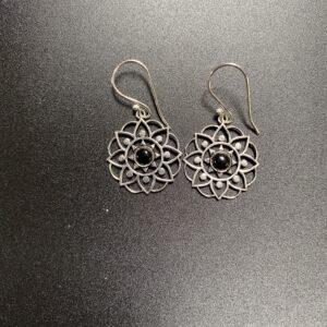 boucle oreilles plaqué argent 28