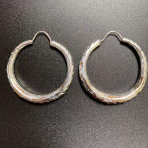 boucle oreilles plaqué argent 31