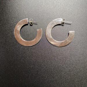 boucle oreilles plaqué argent 8