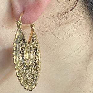 boucles d'oreilles laiton 42 2