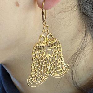 boucles d'oreilles laiton 47 2