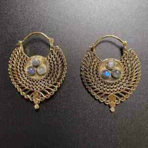 boucles oreilles laiton 11