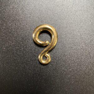 boucles oreilles laiton 12