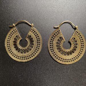 boucles oreilles laiton 13
