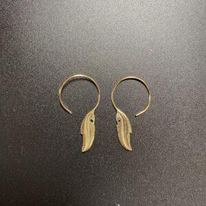 boucles oreilles laiton 37