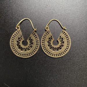 boucles oreilles laiton 4