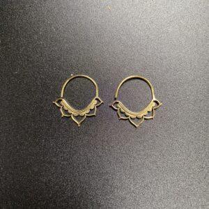 boucles oreilles laiton 53