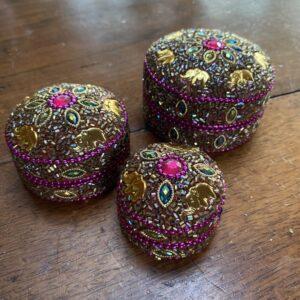 boites glitter elephant rose 2