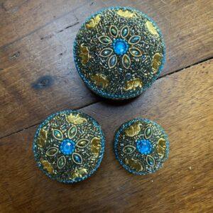 boites glitter elephant turquoise 1