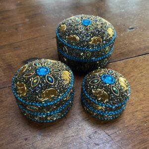 boites glitter elephant turquoise 2