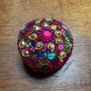 boites glitter rose petite