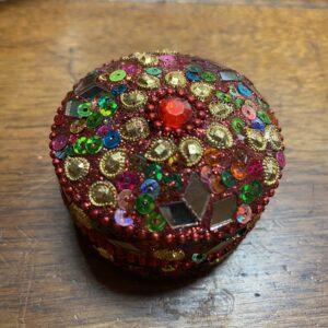 boites glitter rouge moyenne