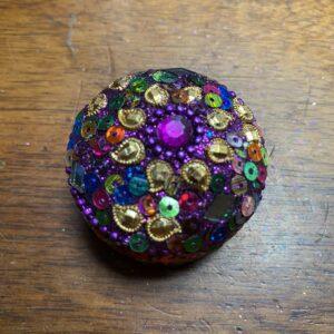 boites glitter violet petite