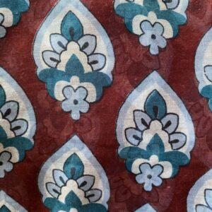 etole pareo polycoton bordeaux bleu 4
