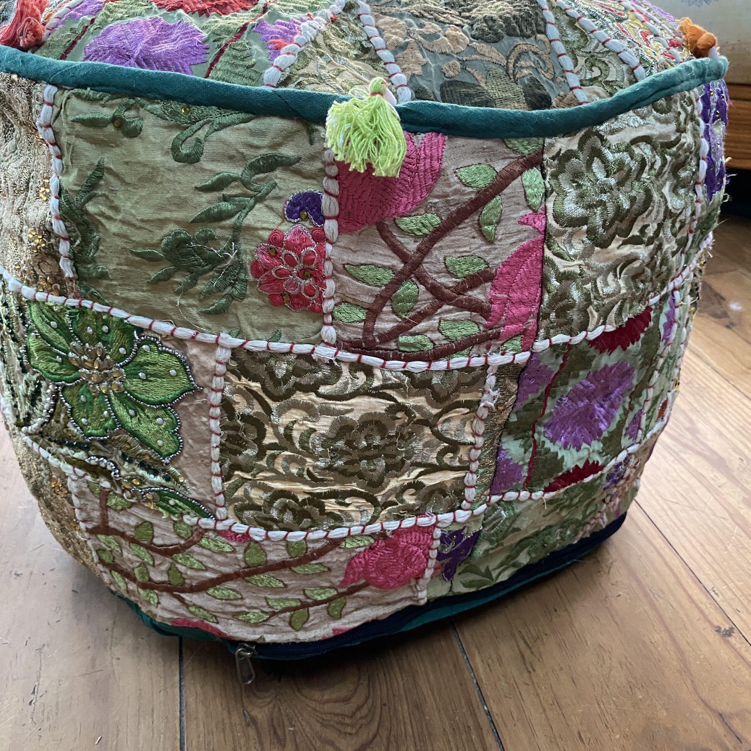 pouf vert 4