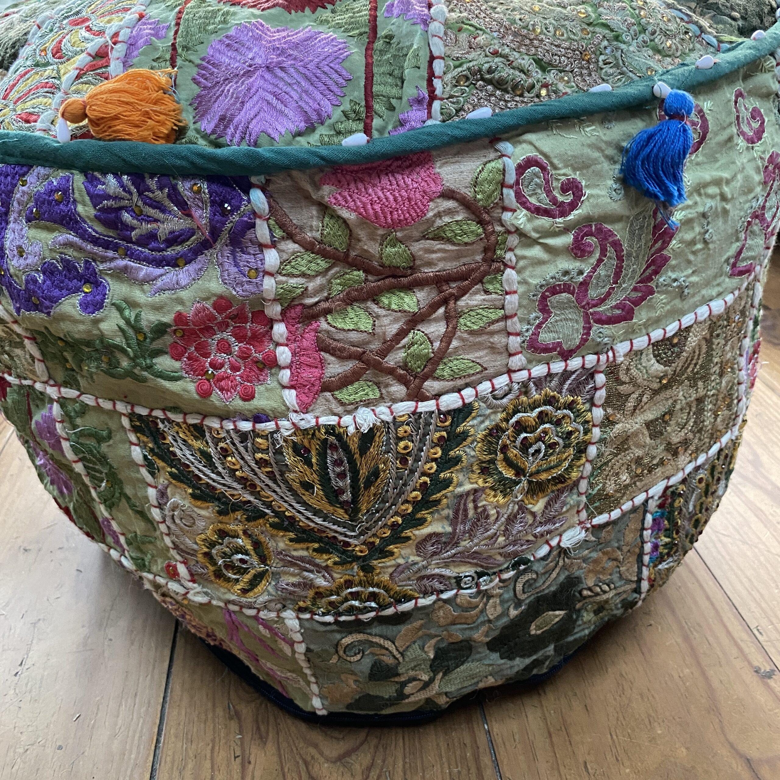 pouf vert 5