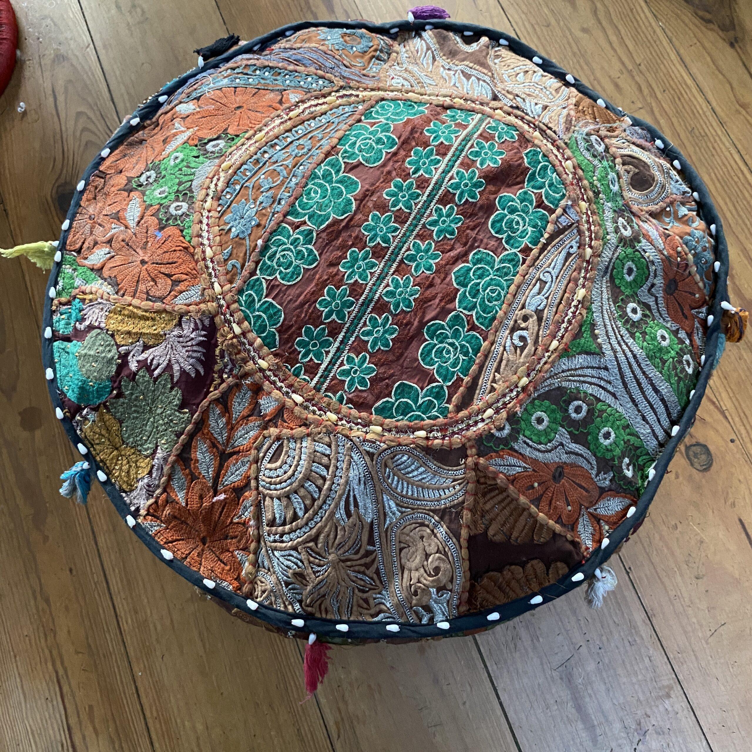 pouf xl marron 1