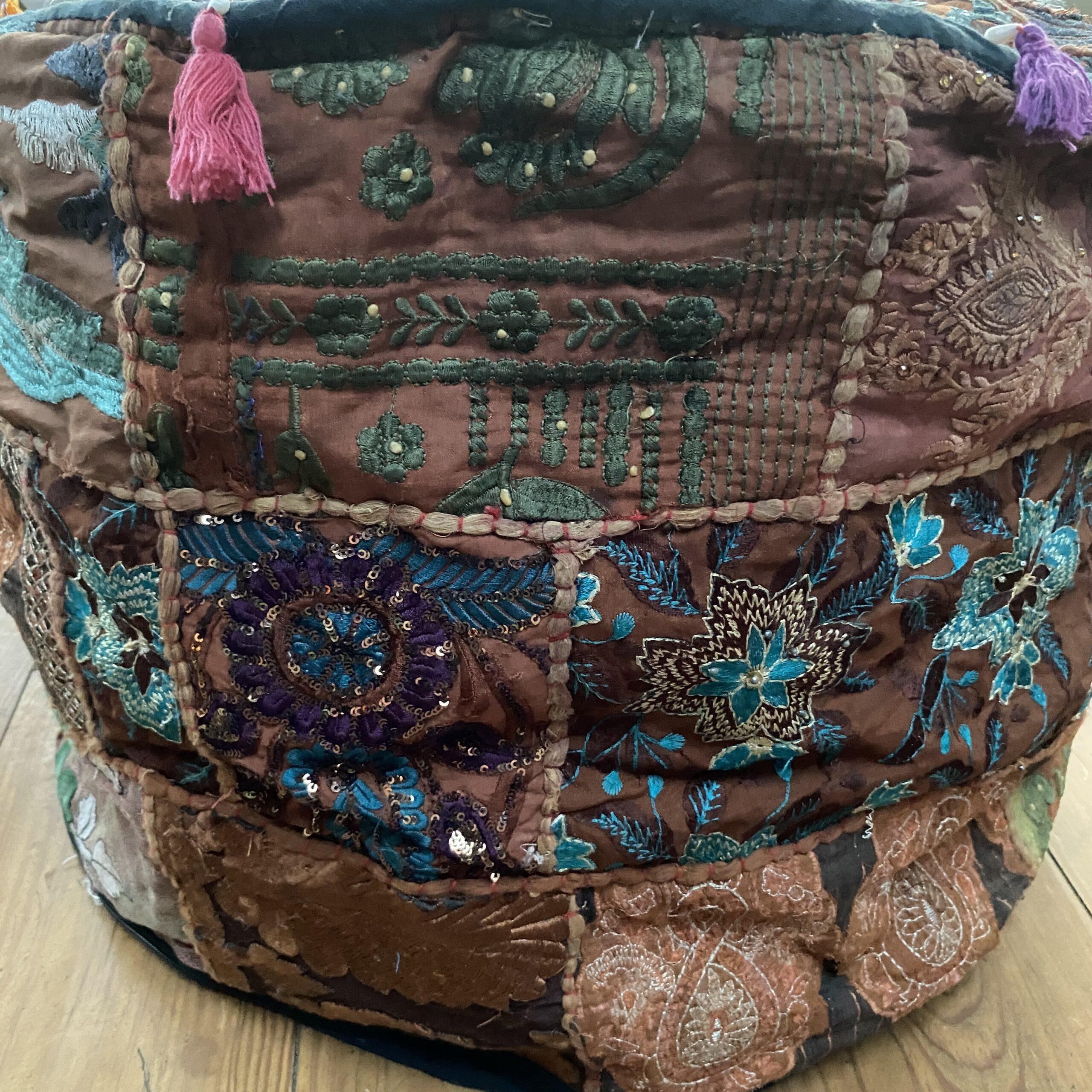 pouf xl marron 4