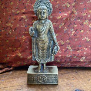 bouddha debout laiton 1