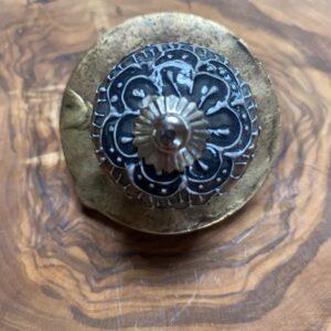 boutons de porte ceramique grand gris fonce 2