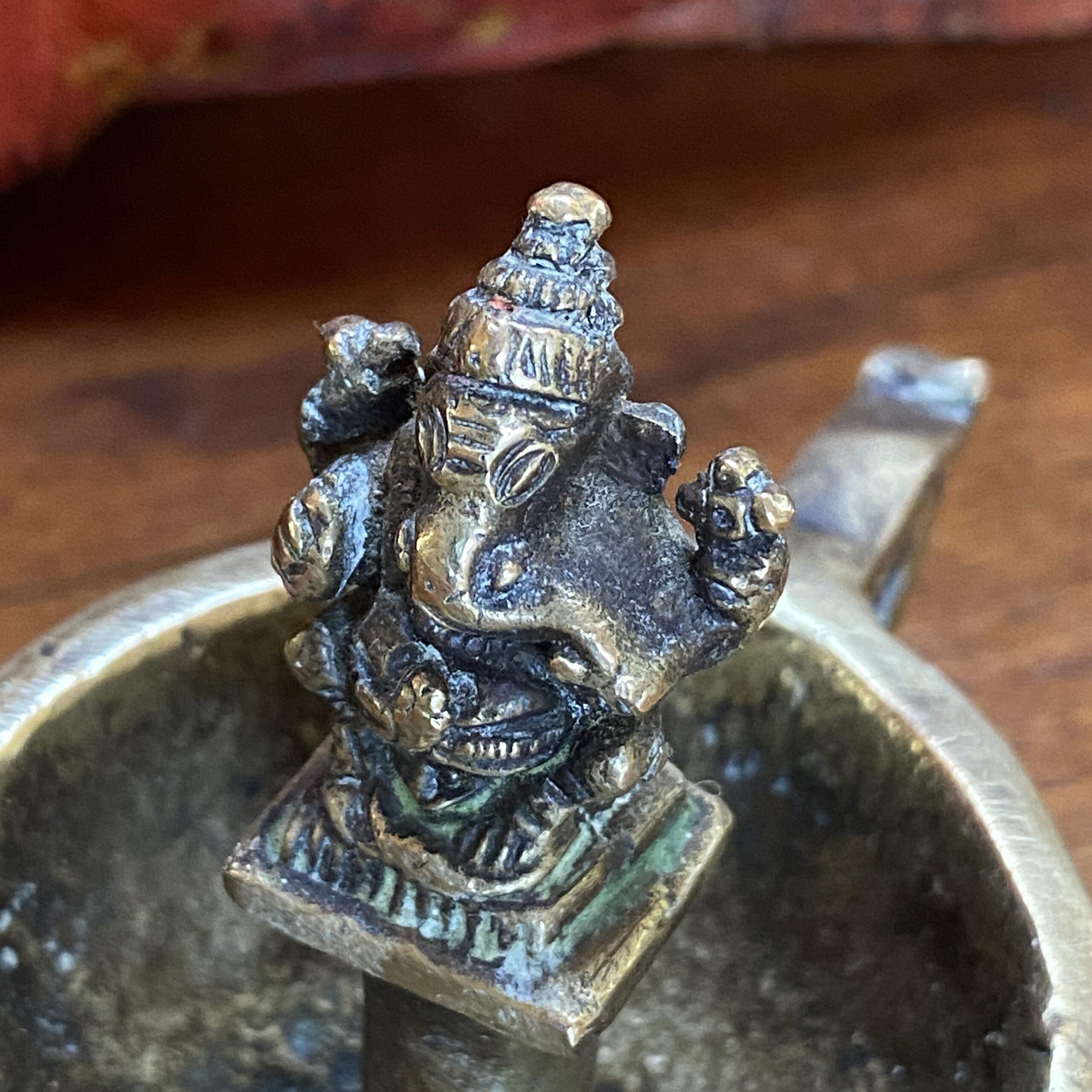 lampe à huile ganesh 11