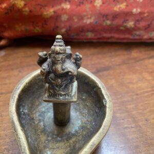 lampe a huile ganesh laiton 2