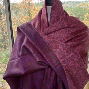 etole pareo soie fushia rose 1