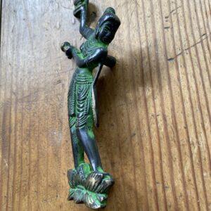 poignée laiton apsara sur lotus 4