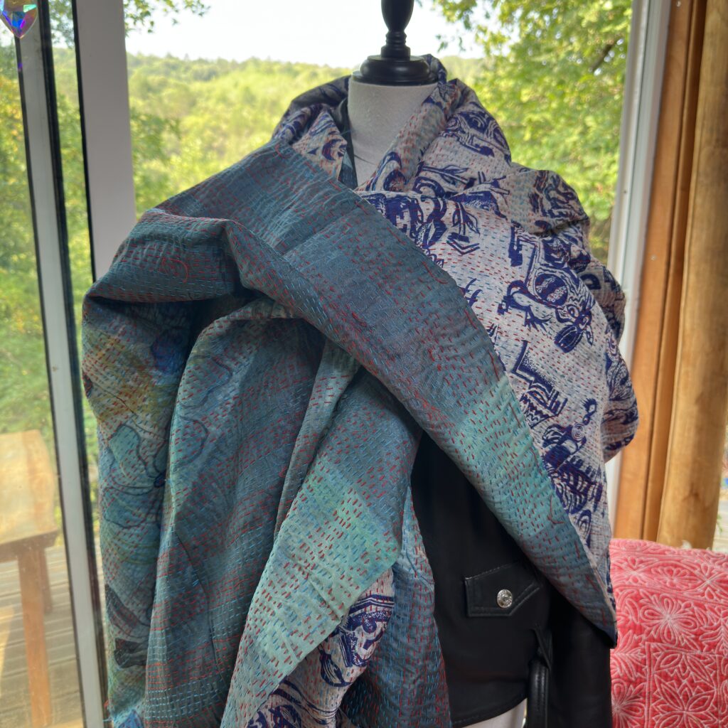 etole khanta bleu turquoise et gris bleu 2