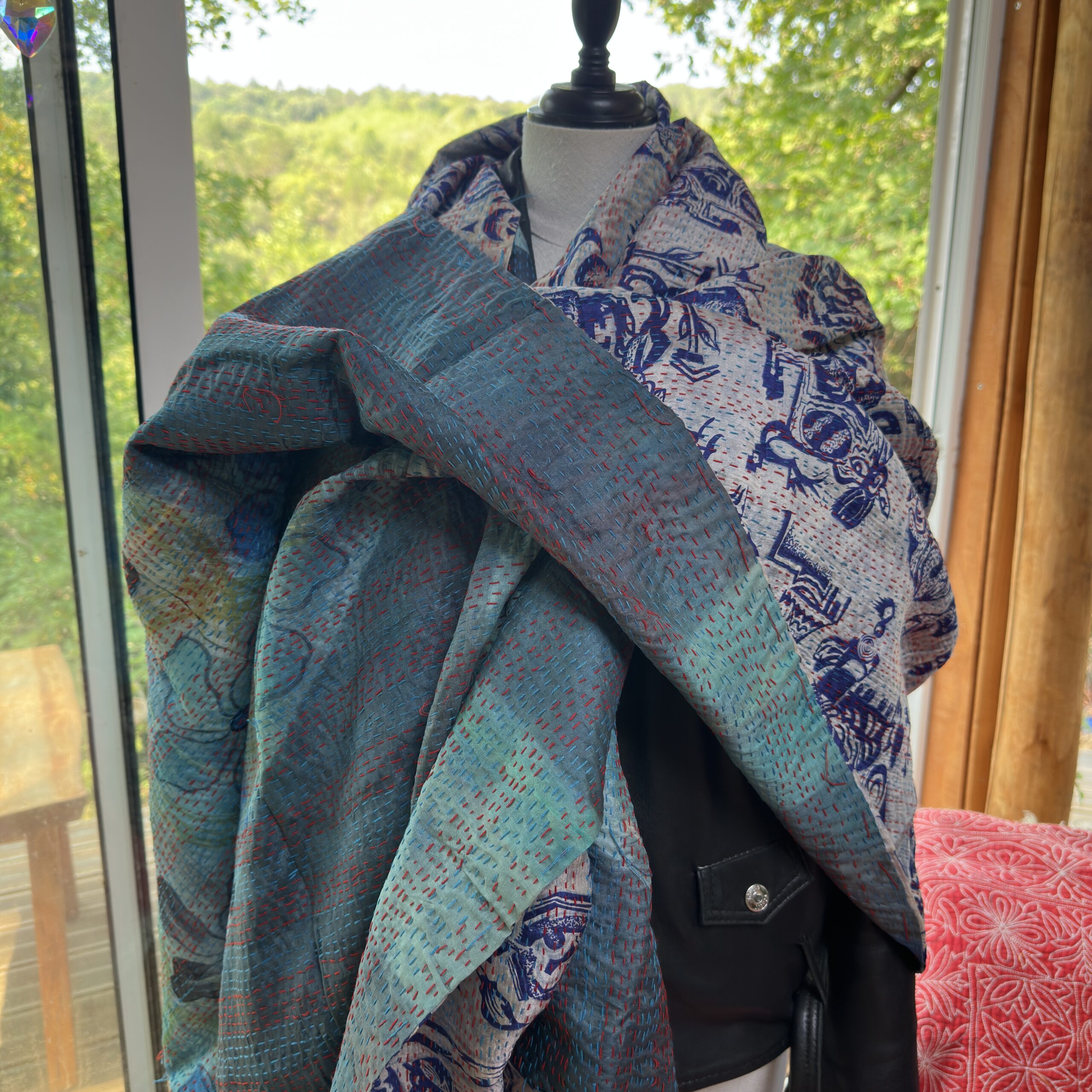 etole khanta bleu turquoise et gris bleu 2
