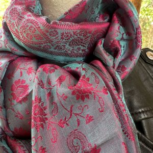 etole soie katan bleu rose 4