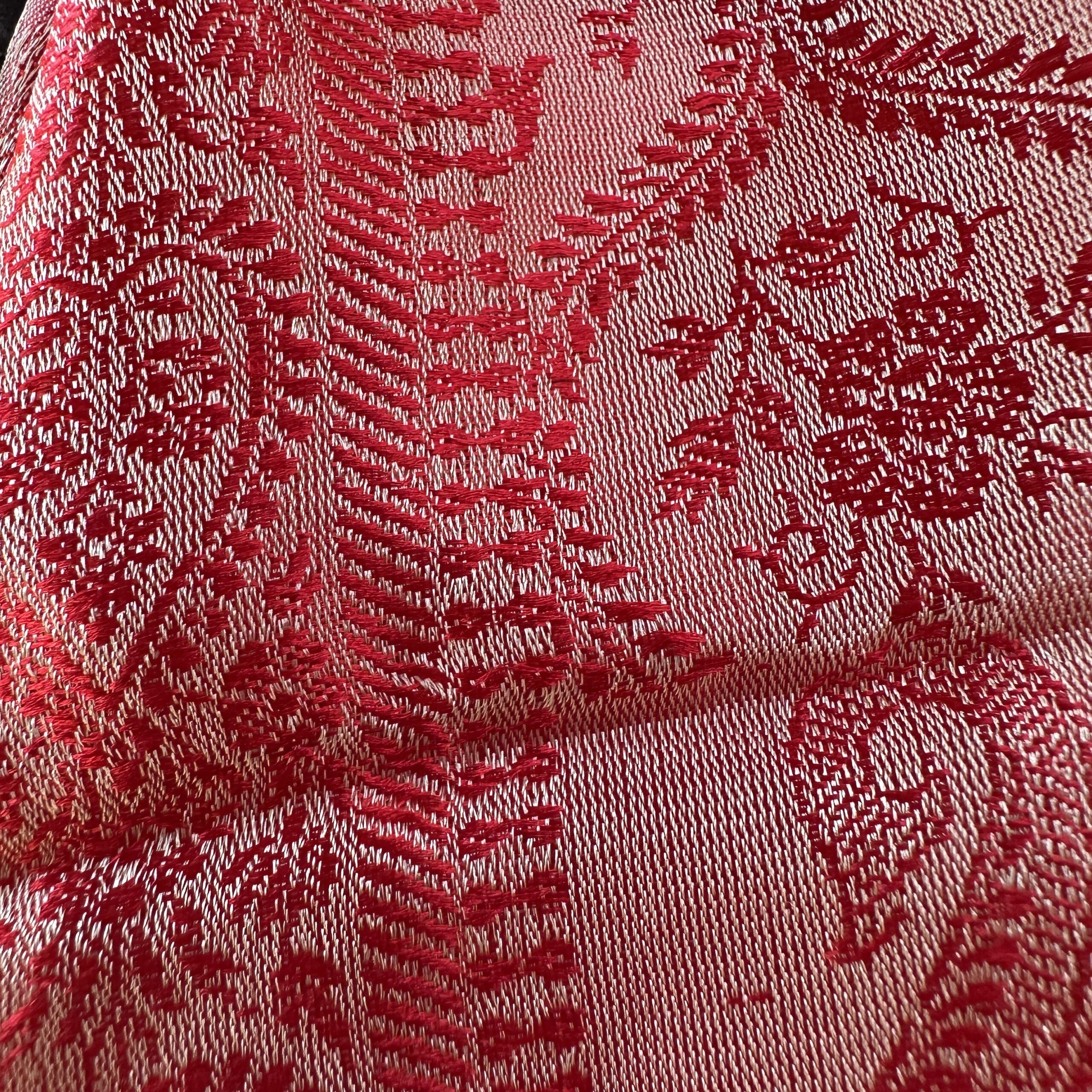 etole soie katan dore rouge 4