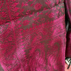 etole soie katan vert fushia 6