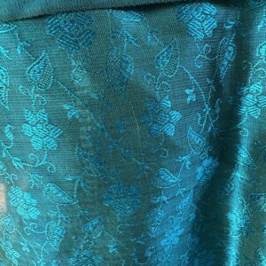 etole soie katan vert turquoise 2