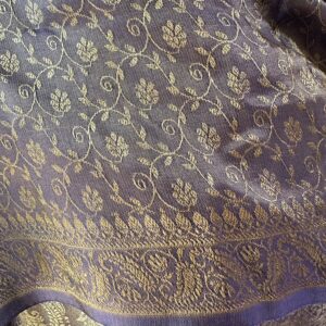 etole soie katan violet beige 2